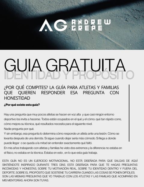 Portada de la guía Identidad y propósito