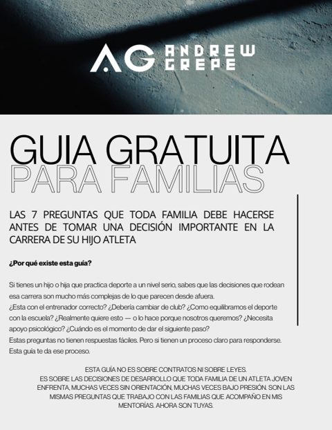 Portada de la guía Para familias